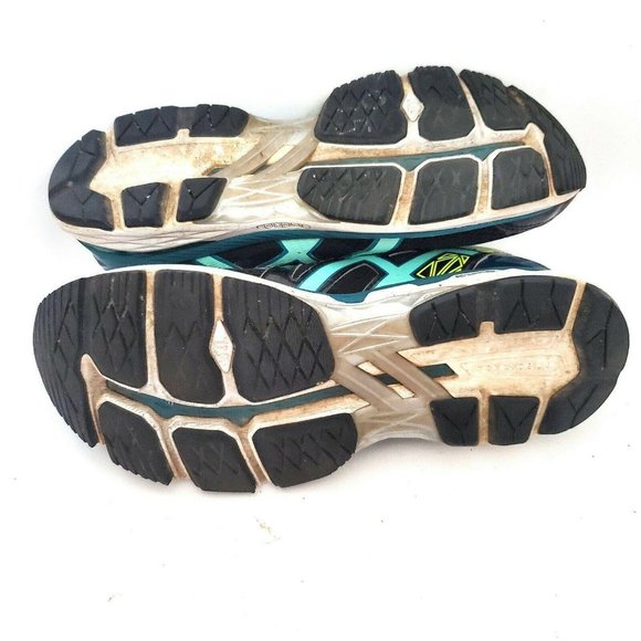 ASICS Women's GT-2000 4 Athletic Running Shoe Size 9.5 Dynamic DuoMax Black Teal - Picture 10 of 11